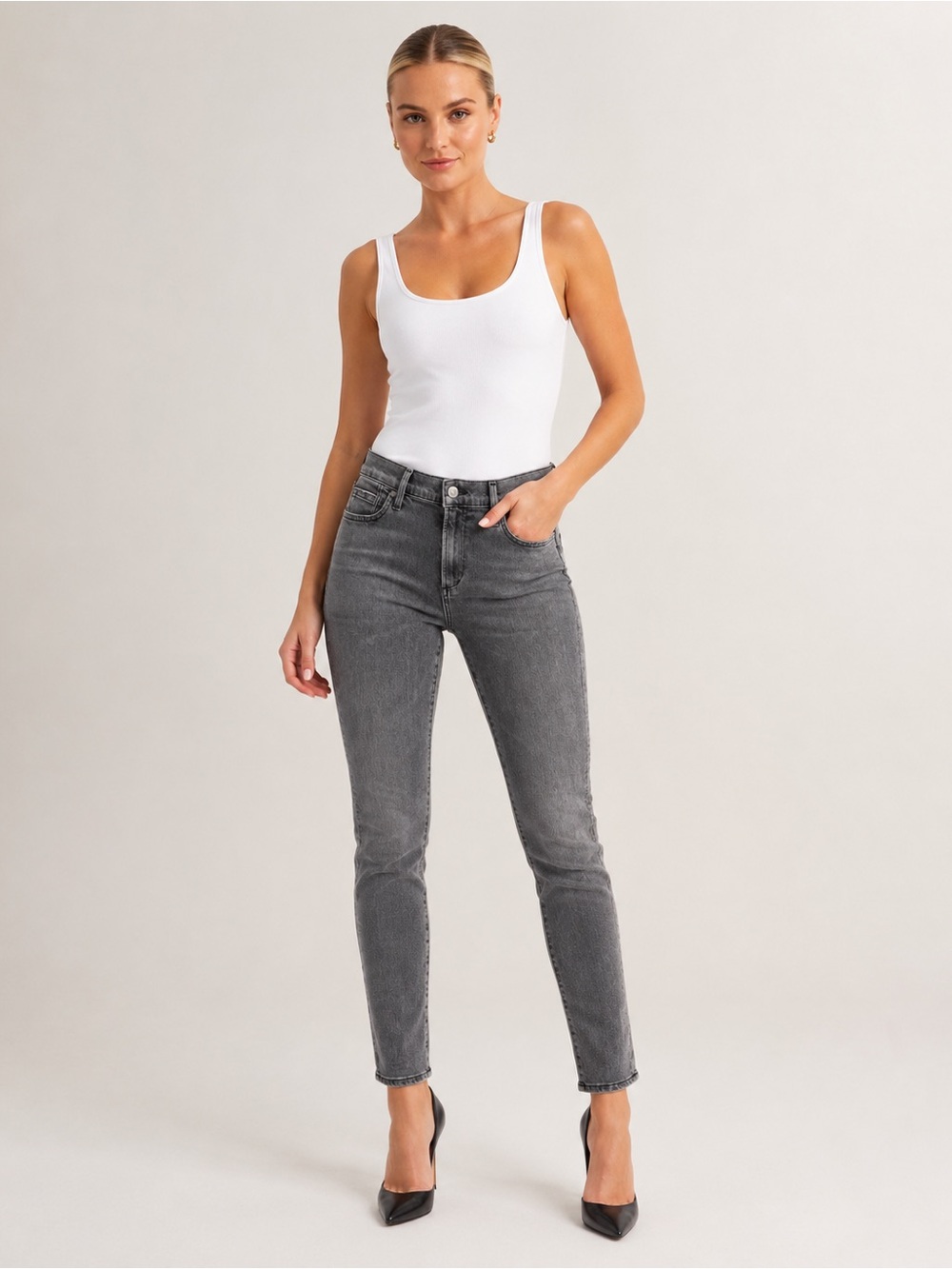 Citizens of Humanity Rocket Mid Rise Skinny Jeans Size 28 Organic Cotton Denim